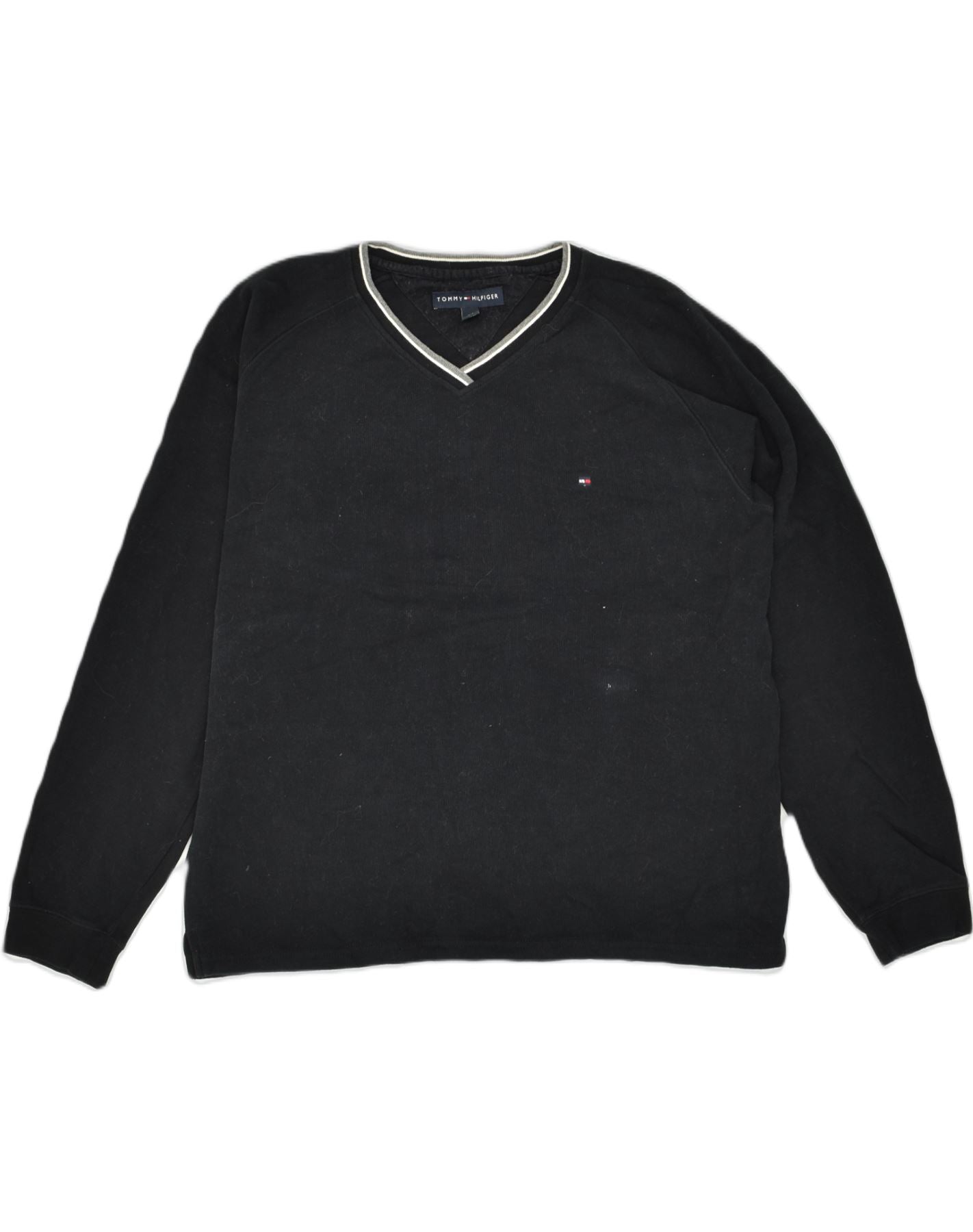 Black sale tommy sweater