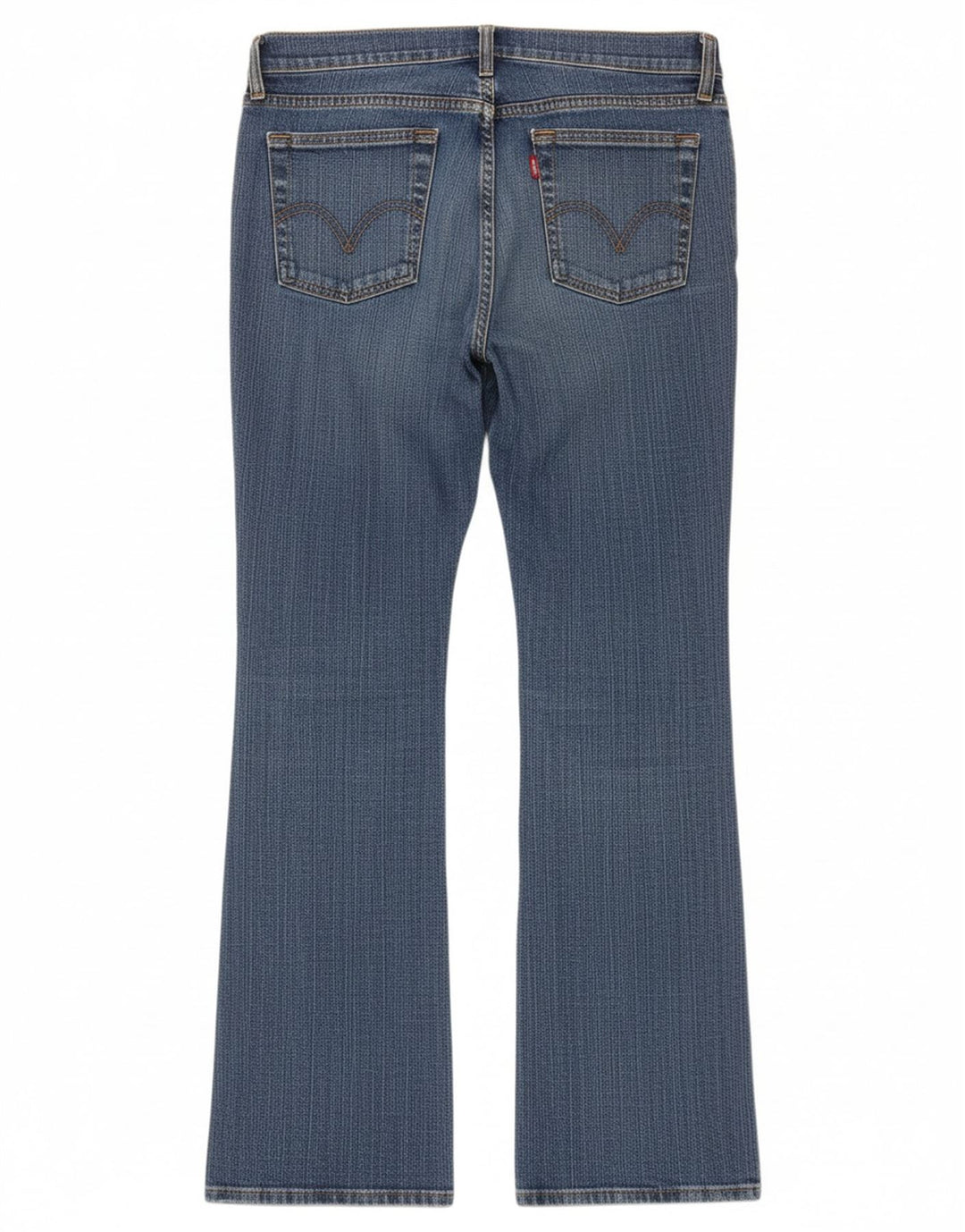 LEVI'S Womens Super Low Bootcut Jeans US 9 Medium W30 L31 Blue Cotton