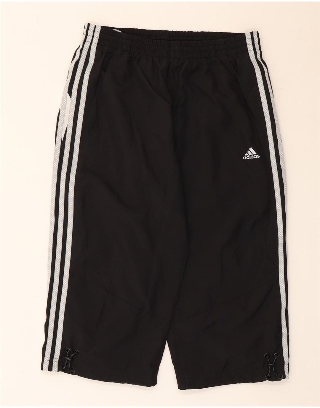 Adidas Mens Climalite Capri Tracksuit Trousers Small Black