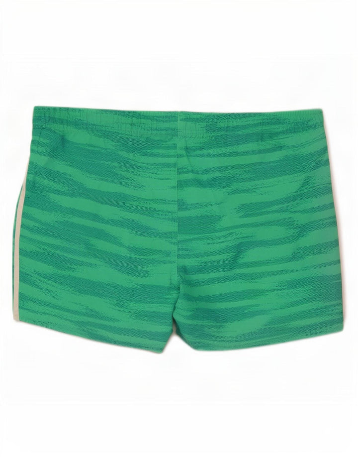 Adidas Mens Swimming Shorts Large Green Camouflage Polyester