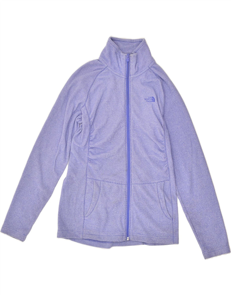 THE NORTH FACE Womens Tracksuit Top Jacket UK 12 Medium Blue Polyester | Vintage The North Face | Thrift | Second-Hand The North Face | Used Clothing | Messina Hembry 