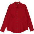 EDDIE BAUER Womens Shirt UK 18 XL Red Cotton Vintage Eddie Bauer and Second-Hand Eddie Bauer from Messina Hembry 