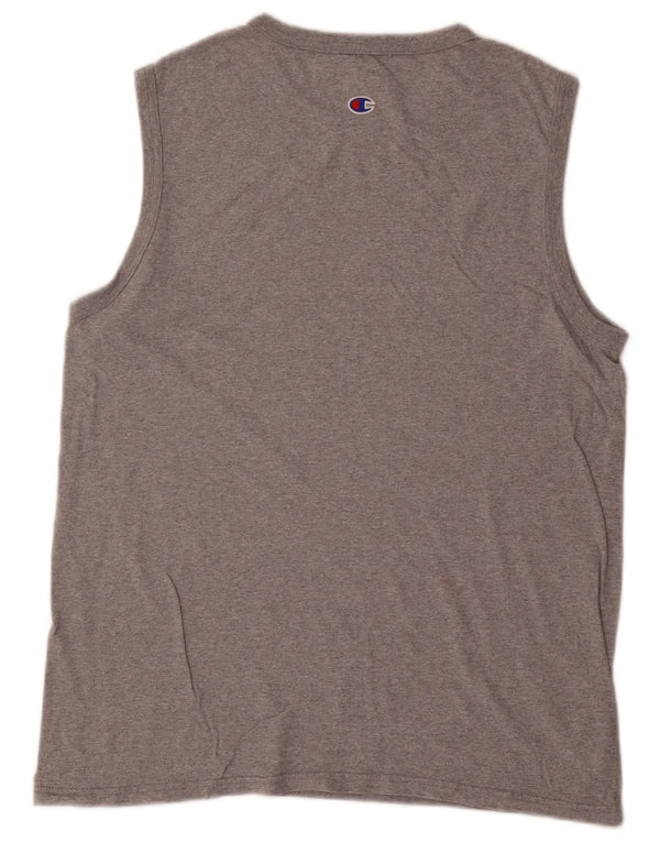 Champion Mens Vest Top Medium Grey