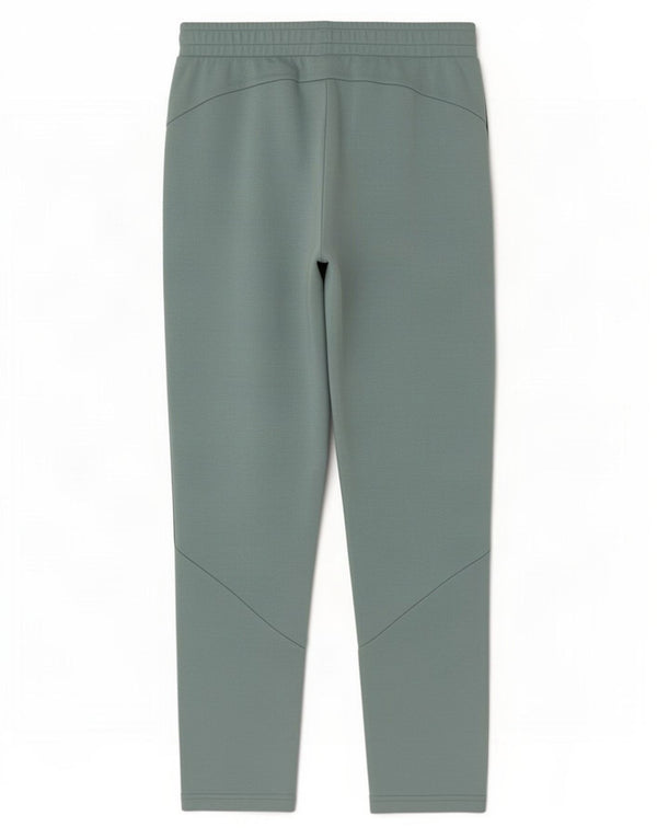 Puma Mens Tracksuit Trousers Medium Green Colourblock Cotton