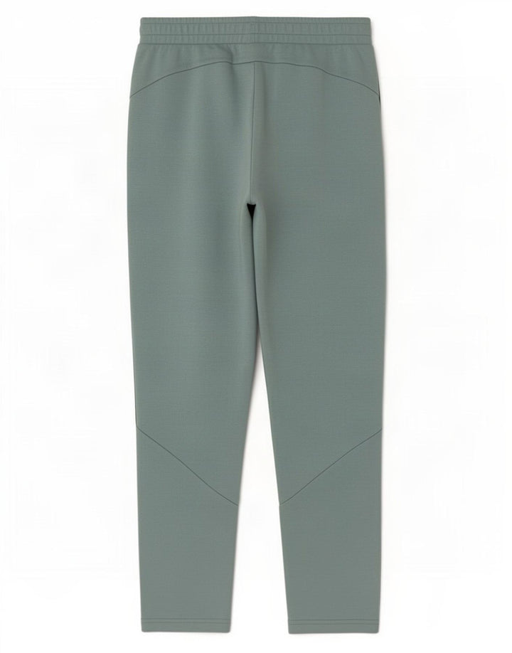 Puma Mens Tracksuit Trousers Medium Green Colourblock Cotton