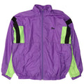 VINTAGE Mens Tracksuit Top Jacket XL Purple Colourblock