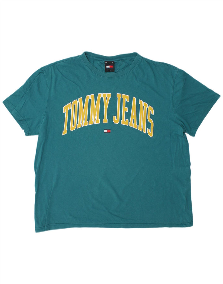 Tommy Hilfiger Mens Graphic T-Shirt Top XL Blue