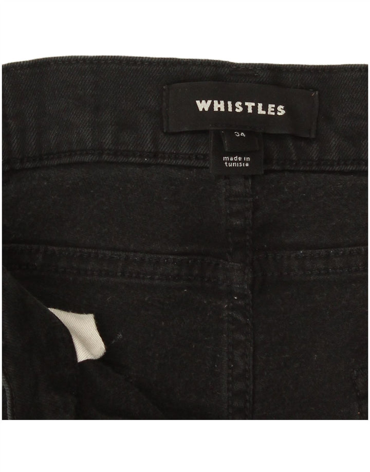 Whistles Womens Crop Slim Jeans W34 L25 Black