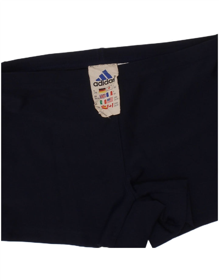 Adidas Boys Swimming Shorts 7-8 Years  Navy Blue Polyester
