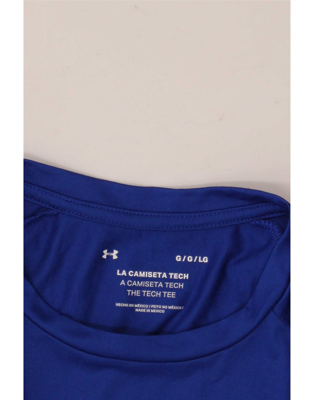 Under Armour Mens T-Shirt Top Large Blue