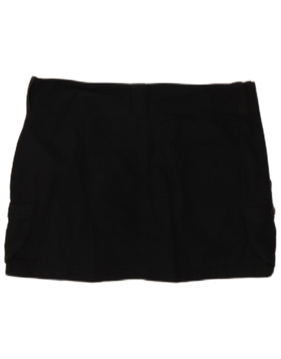 Nike Womens Mini Cargo Skirt UK 14 Large W34 Black Cotton