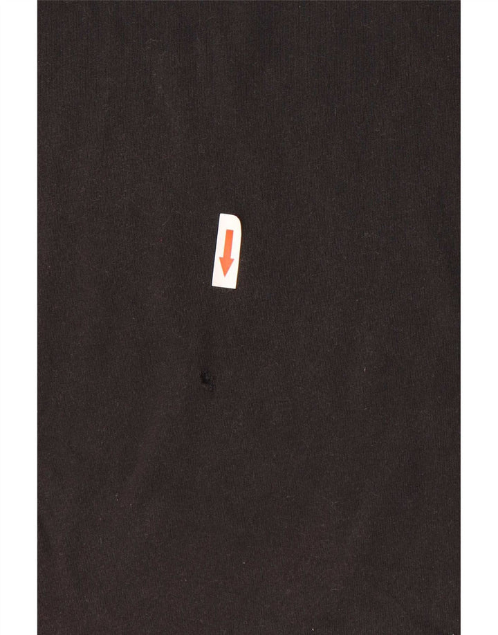 Nike Mens T-Shirt Top Small Black Cotton