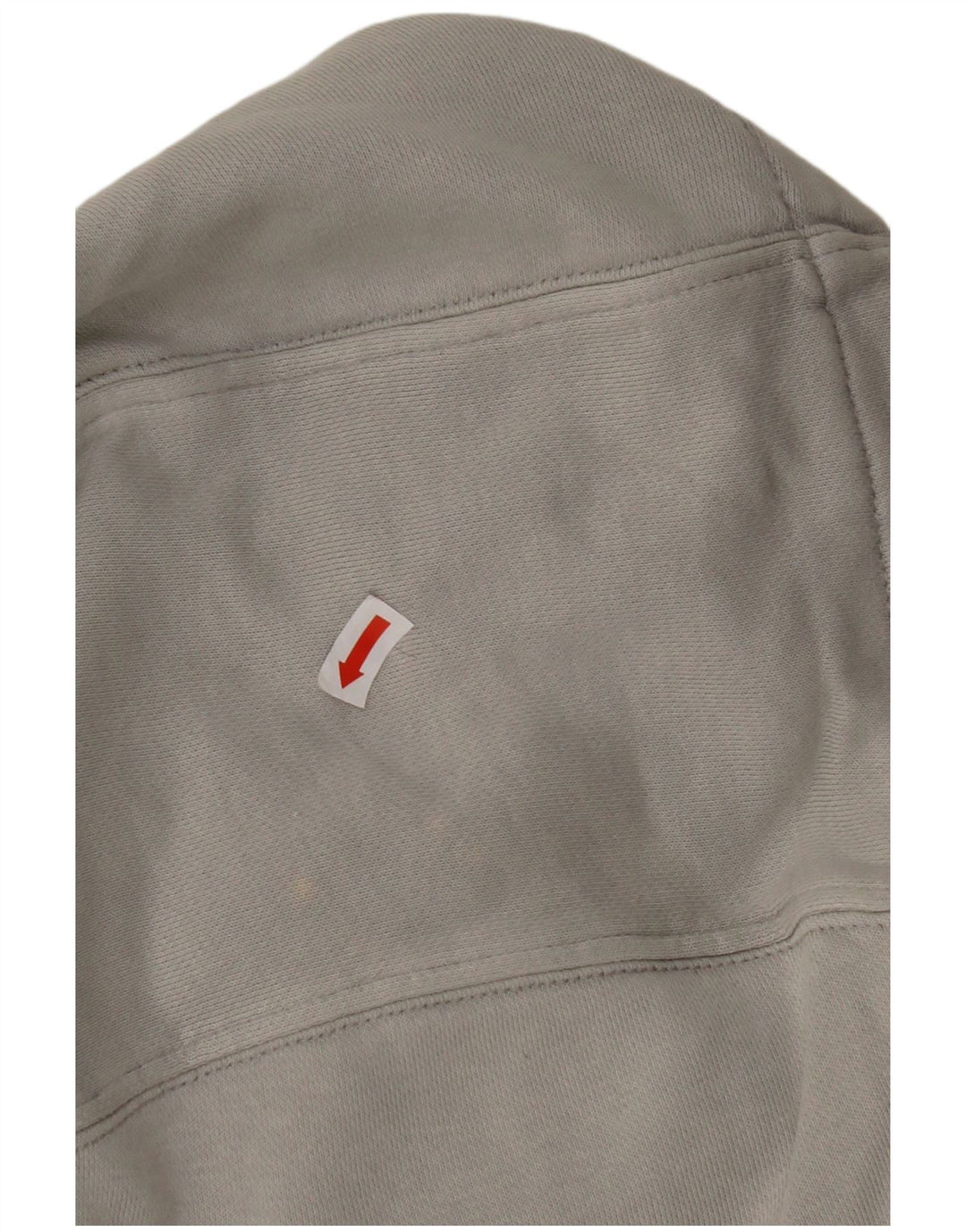 NIKE Mens Air Graphic Hoodie Jumper Small Grey Cotton
