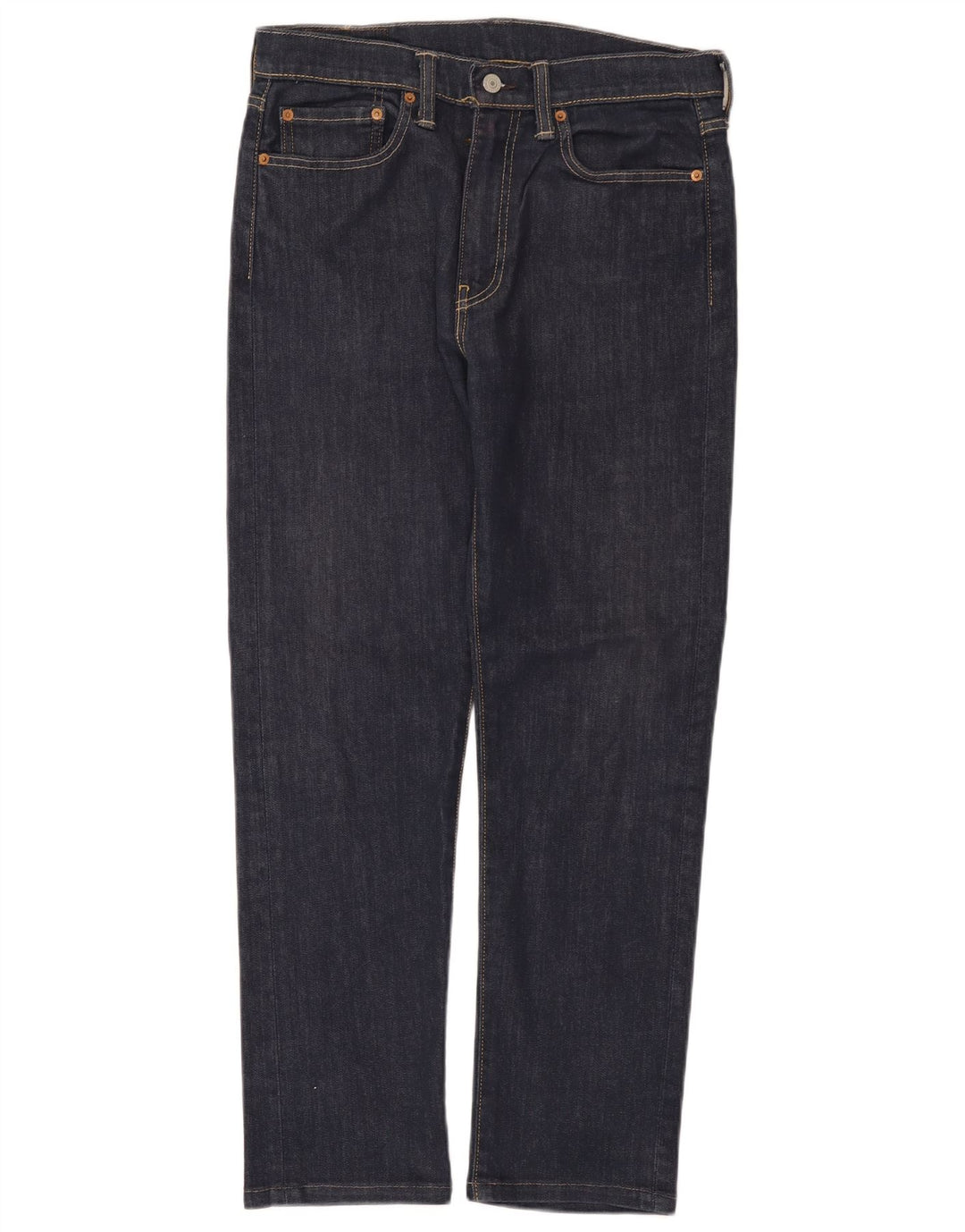 Levi's Mens 522 Slim Tapered Jeans W31 L28 Navy Blue