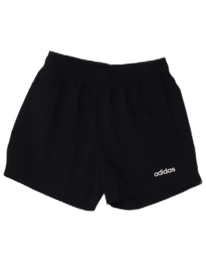 Adidas Boys Sport Shorts 11-12 Years  Navy Blue Polyester