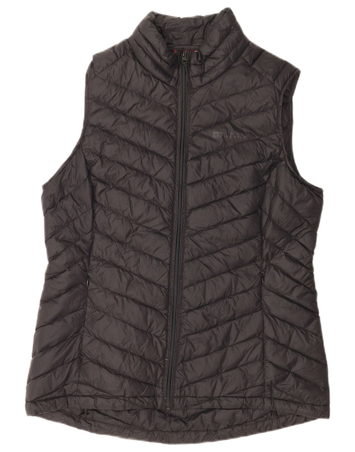 Mountain Warehouse Womens Padded Gilet UK 16 Large Black Nylon