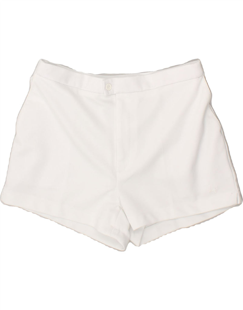 BRUGI Womens Chino Shorts XL W34 White | Vintage Brugi | Thrift | Second-Hand Brugi | Used Clothing | Messina Hembry 