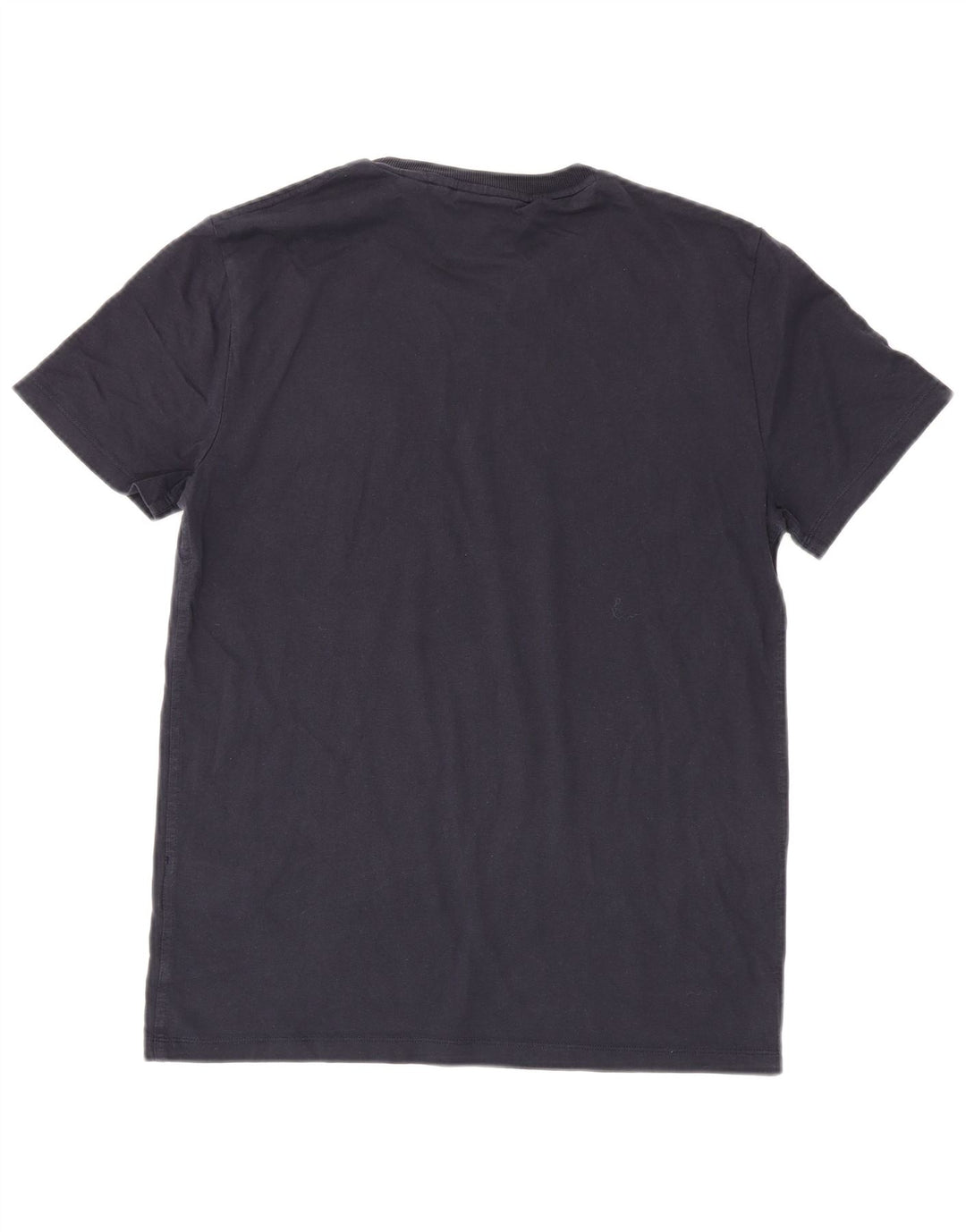 Superdry Mens T-Shirt Top Medium Navy Blue Cotton