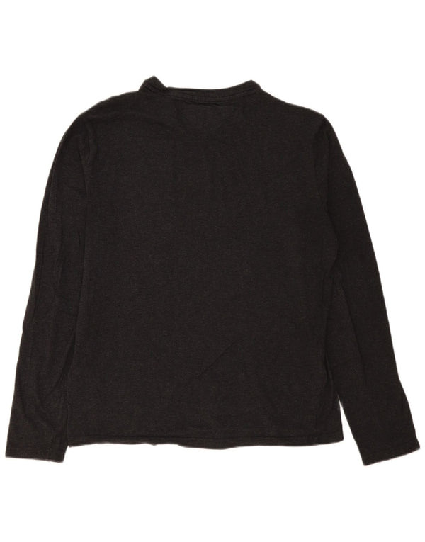 Tommy Hilfiger Mens Top Long Sleeve Medium Grey Cotton