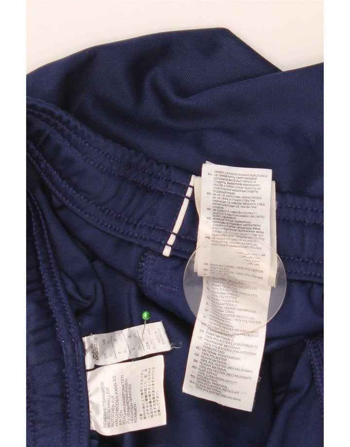 Adidas Mens Aeroready Tracksuit Trousers XL Navy Blue Polyester