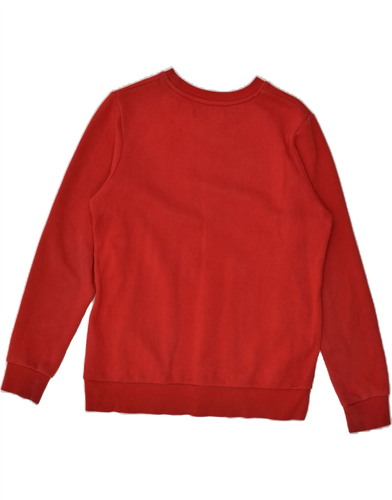 JACK & JONES Boys Graphic Sweatshirt Jumper 13-14 Years Red Cotton | Vintage Jack & Jones | Thrift | Second-Hand Jack & Jones | Used Clothing | Messina Hembry 