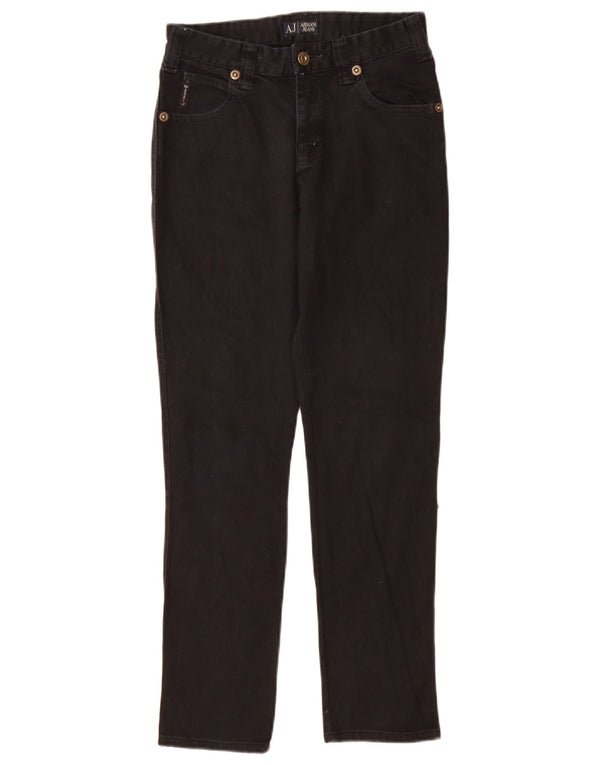 Armani Womens Slim Jeans W26 L28 Navy Blue