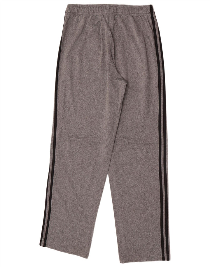 Adidas Mens Tracksuit Trousers Medium Grey Polyester