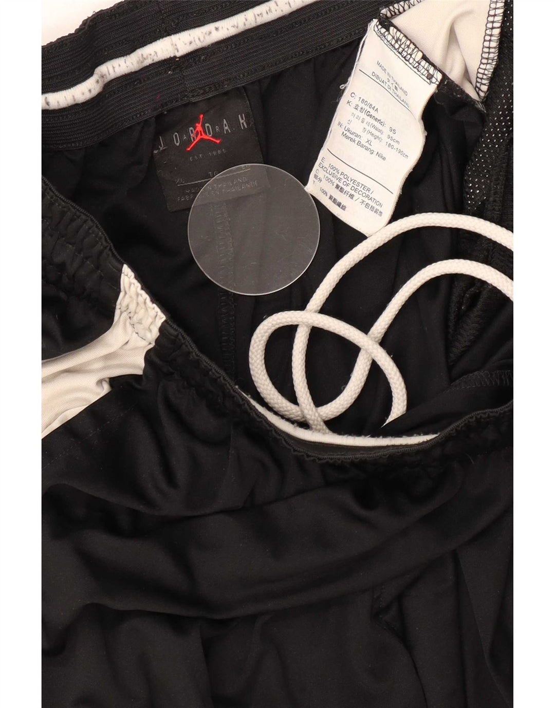 Jordan Mens Sport Shorts XL Black Colourblock Polyester