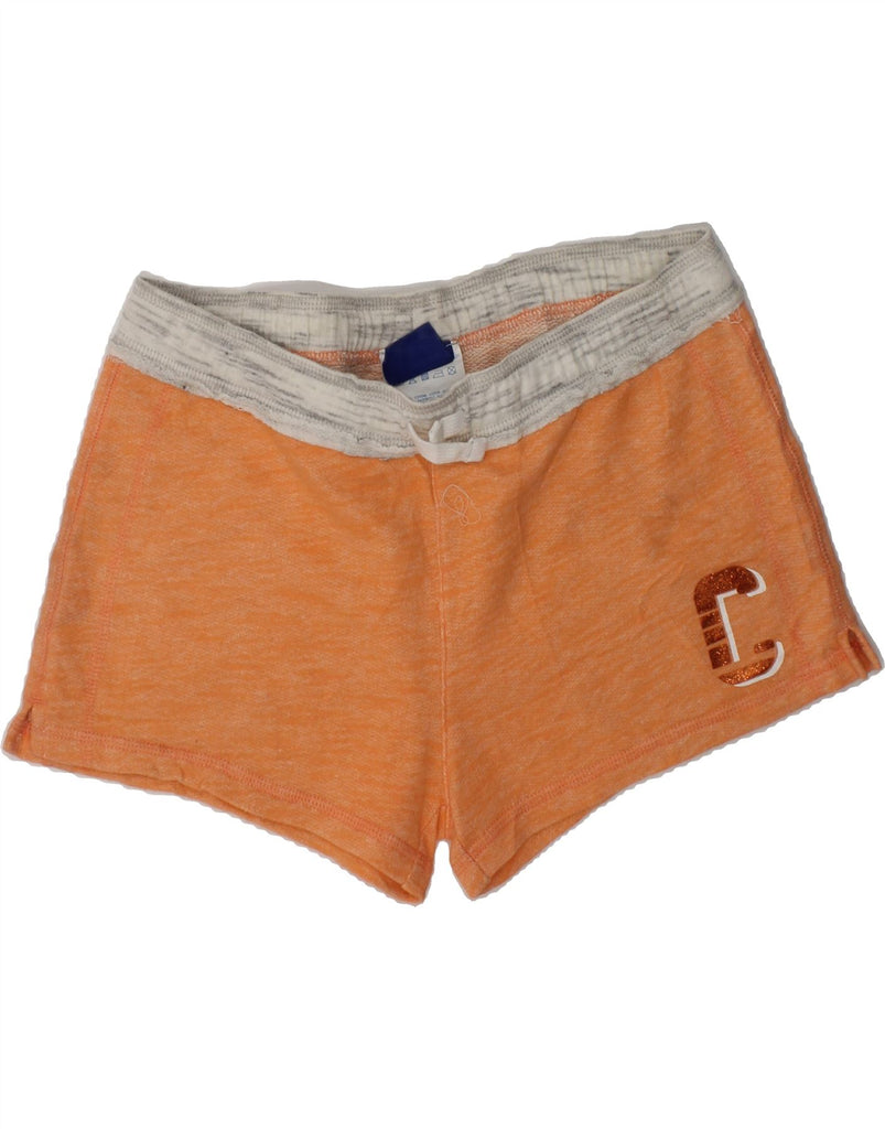 CHAMPION Boys Sport Shorts 11-12 Years Large  Orange Cotton | Vintage Champion | Thrift | Second-Hand Champion | Used Clothing | Messina Hembry 