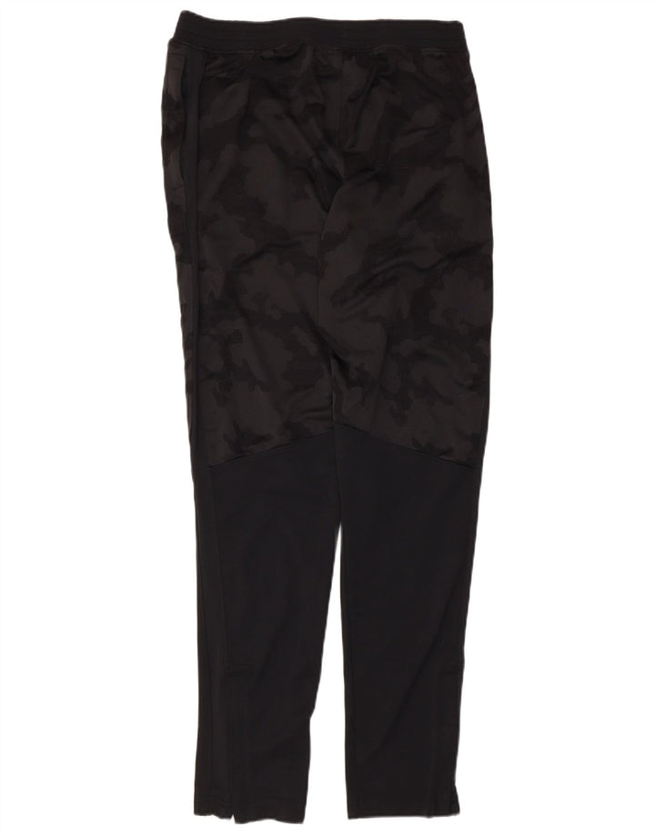 UNDER ARMOUR Womens Tracksuit Trousers UK 16 Large  Black Camouflage