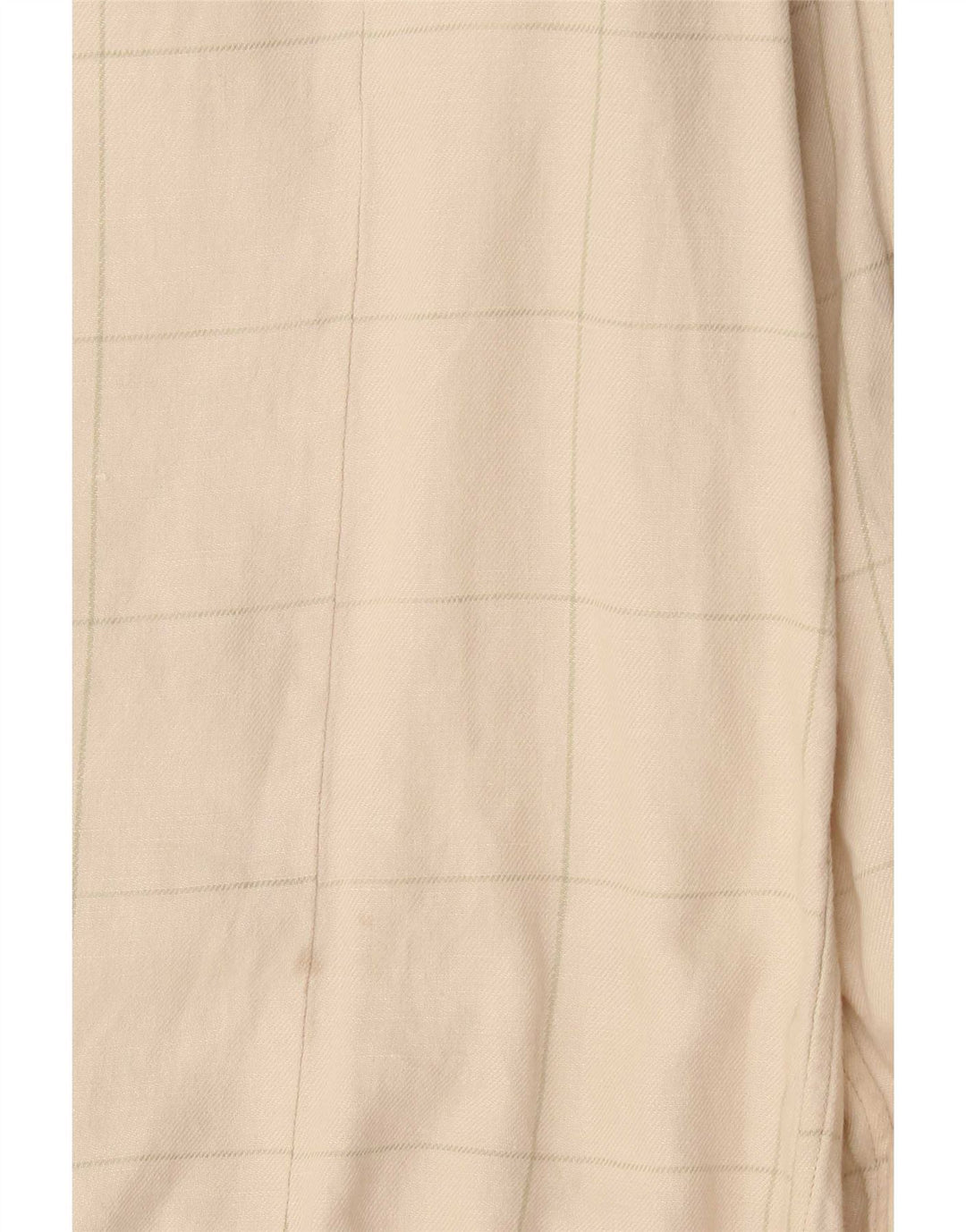 Levi's Mens Shirt Medium Beige Check Cotton
