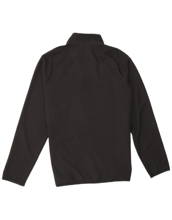 Nike Mens Dri Fit Tracksuit Top Jacket Large Black Polyester