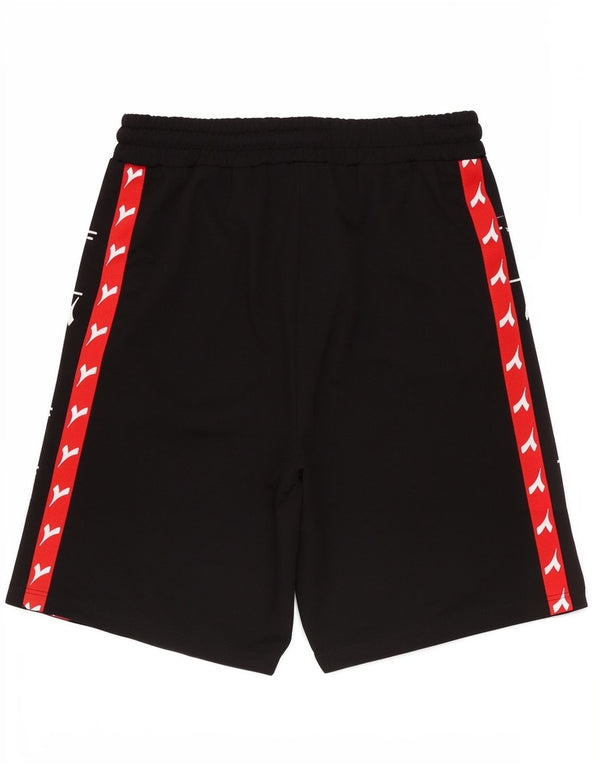 Diadora Boys Graphic Sport Shorts 11-12 Years Black Colourblock Polyester