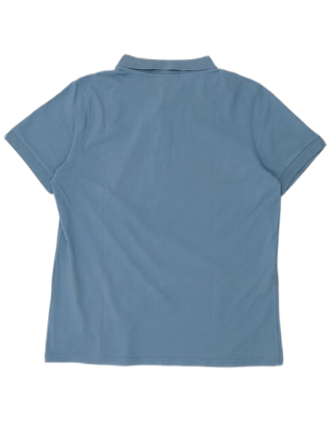 Animal Mens Polo Shirt Large Blue Cotton