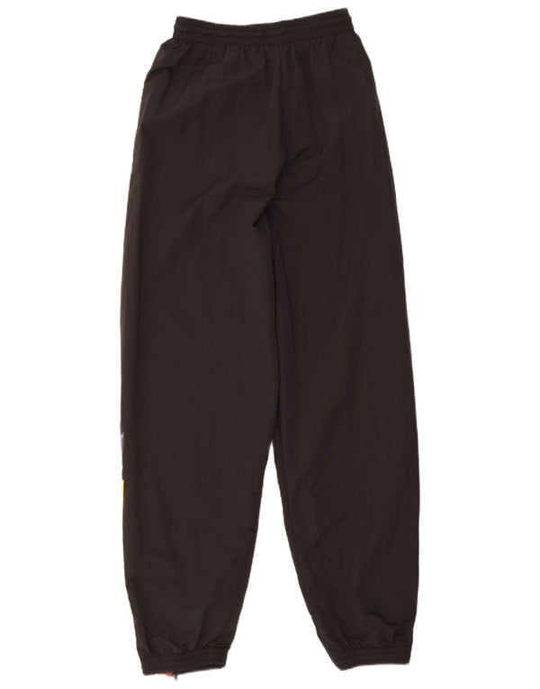 Adidas Womens Tracksuit Trousers Joggers UK 4 XS Black Nylon