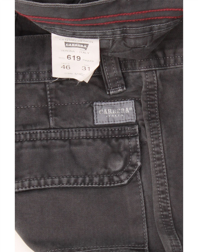 CARRERA Mens VERONA Cargo Straight Jeans W31 L34 Grey Cotton Vintage Carrera and Second-Hand Carrera from Messina Hembry 