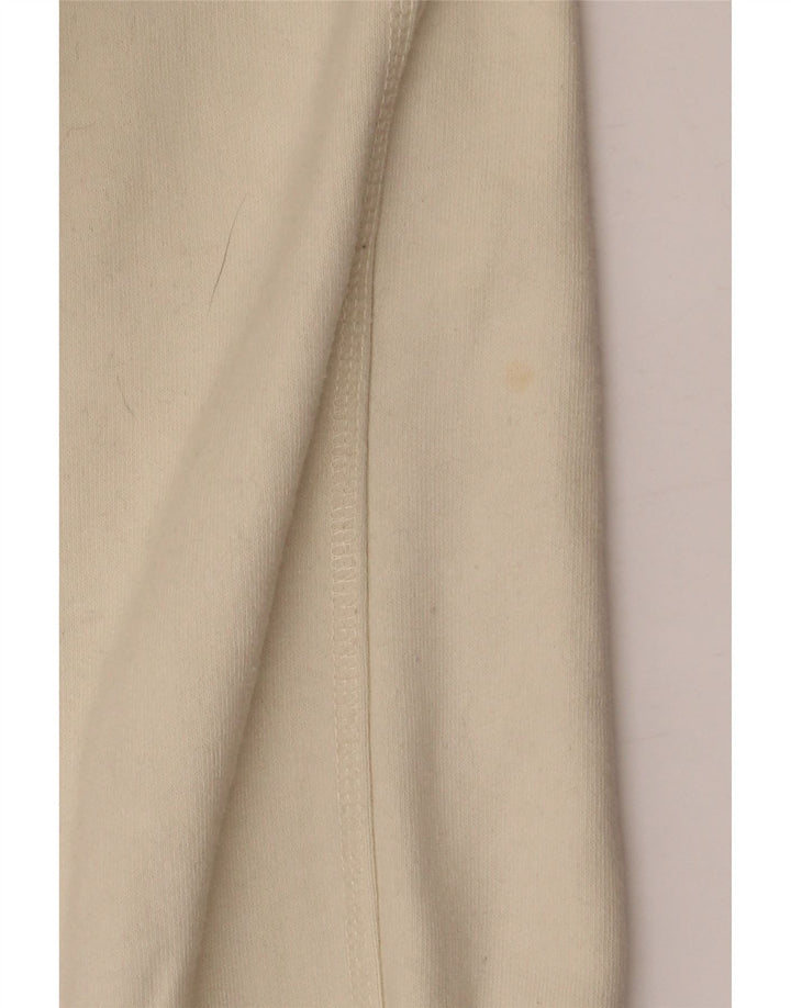 RUSSELL ATHLETIC Mens Sweatshirt Jumper Medium Off White