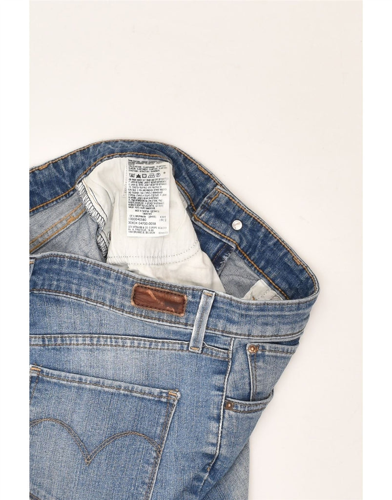 LEVI'S Womens Demi Curve Denim Shorts W30 Medium  Blue Cotton | Vintage Levi's | Thrift | Second-Hand Levi's | Used Clothing | Messina Hembry 