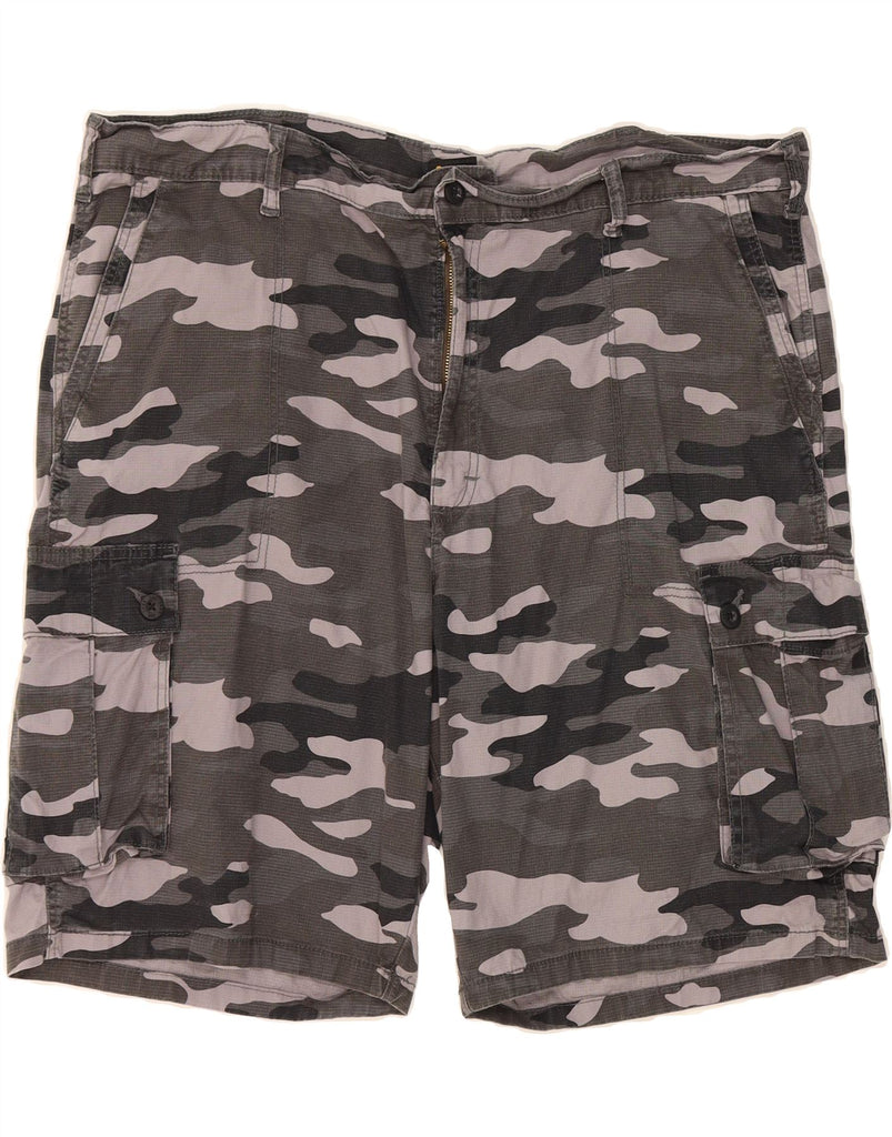 LEE Mens Cargo Shorts W44 2XL Grey Camouflage Cotton Vintage Lee and Second-Hand Lee from Messina Hembry 