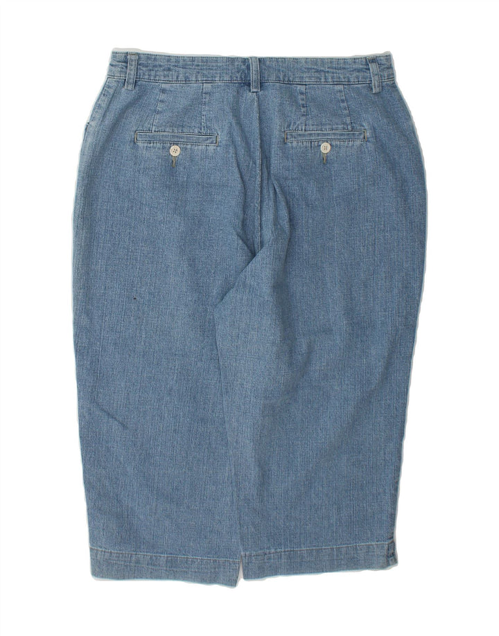 LEE Womens Petite Bermuda Shorts XL W34 L20 Blue Cotton Vintage Lee and Second-Hand Lee from Messina Hembry 