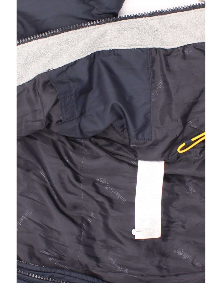 Timberland Baby Boys Padded Jacket 18-24 Months Navy Blue Polyester