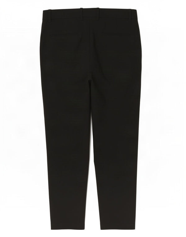 Zara Womens Slim Chino Trousers Small W26 L28 Black