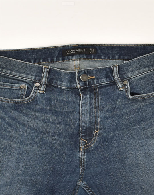 Banana republic best sale athletic tapered jeans