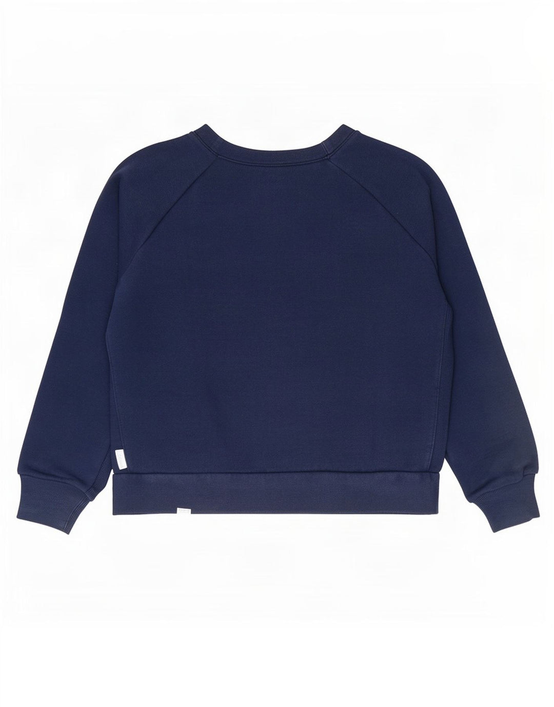 Reebok Womens Graphic Oversized Sweatshirt Jumper UK 12/14 Medium Navy Blue
