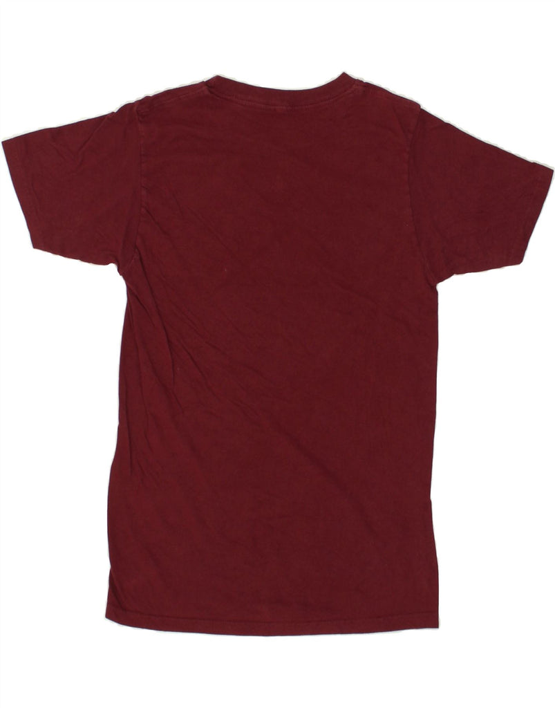 O'NEILL Mens Modern Fit Graphic T-Shirt Top Small Burgundy Cotton | Vintage O'Neill | Thrift | Second-Hand O'Neill | Used Clothing | Messina Hembry 