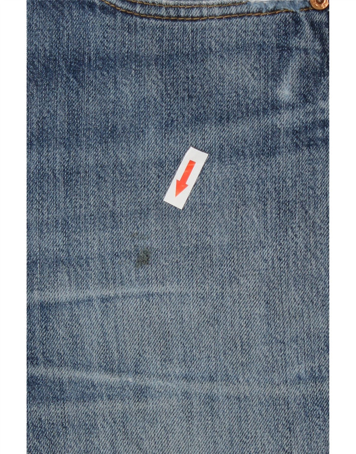 Levi's Mens 501 Distressed Straight Jeans W36 L30 Blue Cotton