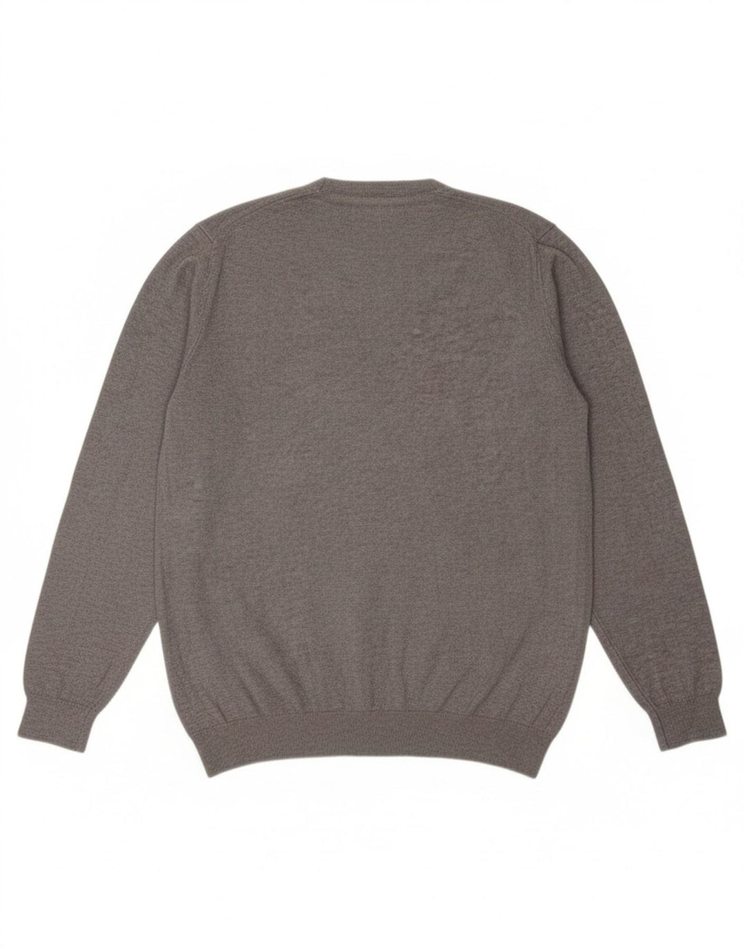 ZARA Mens Crew Neck Jumper Sweater Medium Grey Viscose