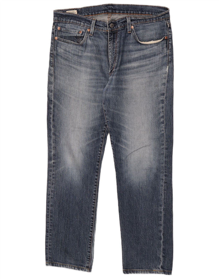 Levi's Mens 511 Slim Jeans W36 L32 Blue Cotton