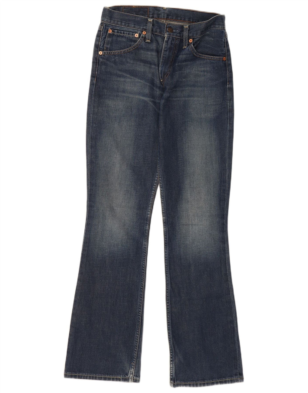 Levi's Mens 525 Bootcut Jeans W29 L34 Blue Cotton