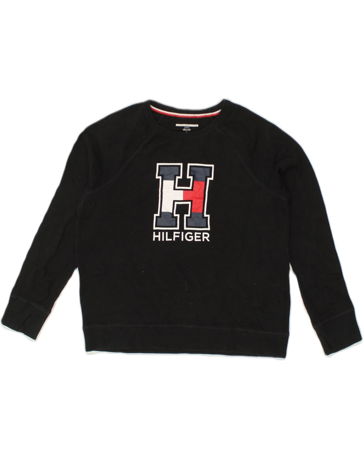 Tommy hilfiger online black jumper womens